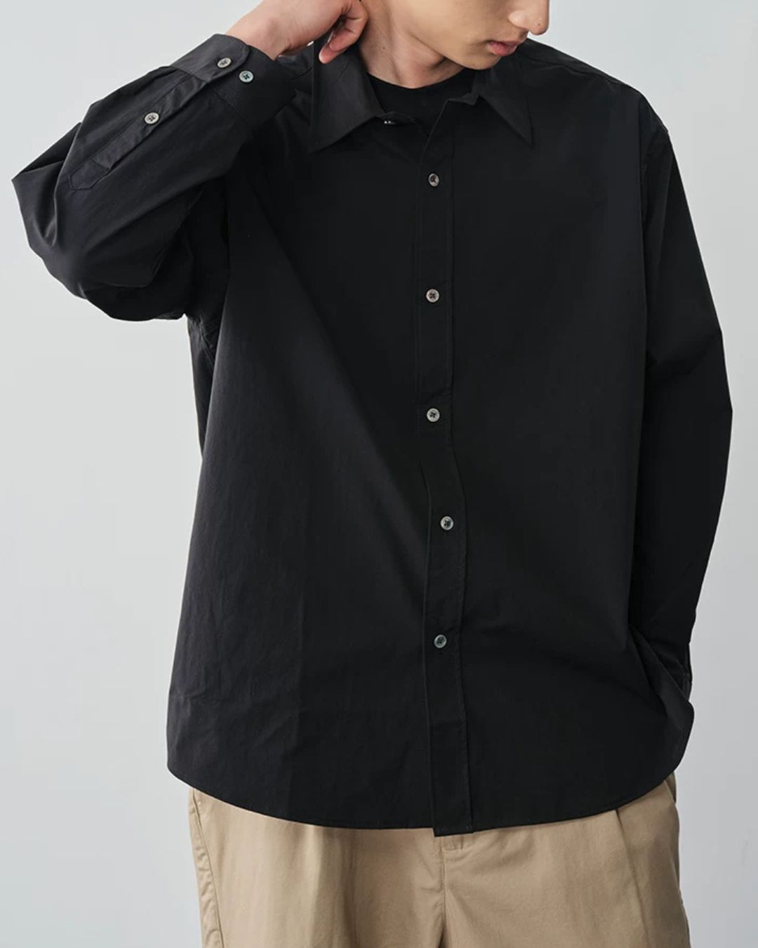 Easy-Care Relaxed Shirt　LS111