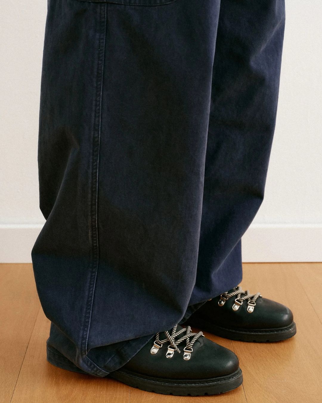 Washed Cargo Wide Pants　CP063