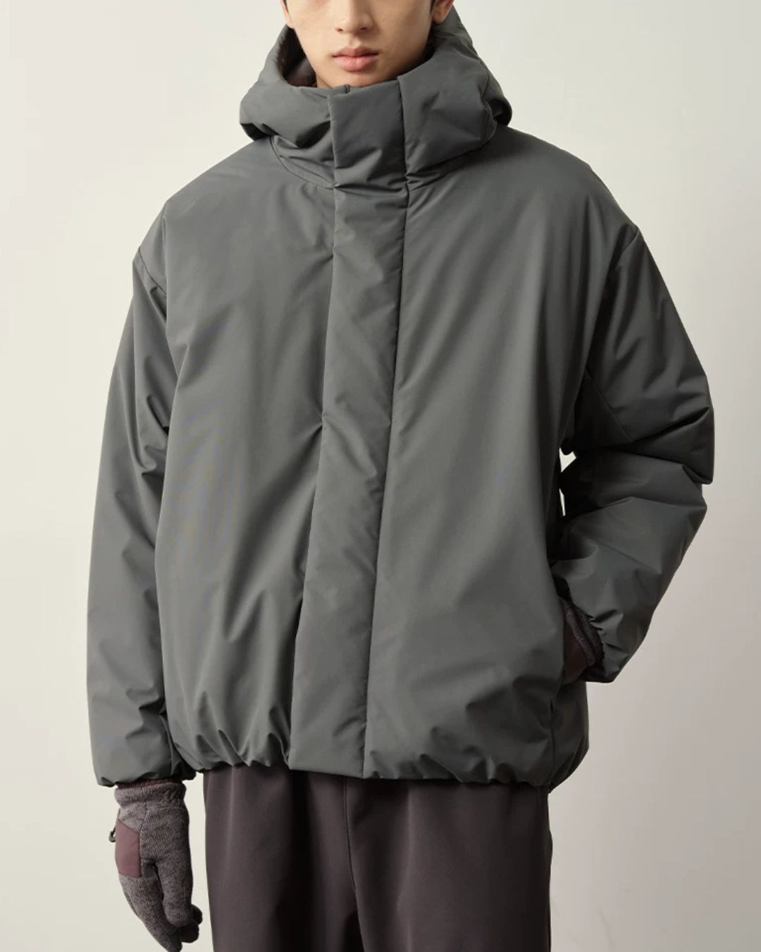 Padded Hooded Jacket　JK263