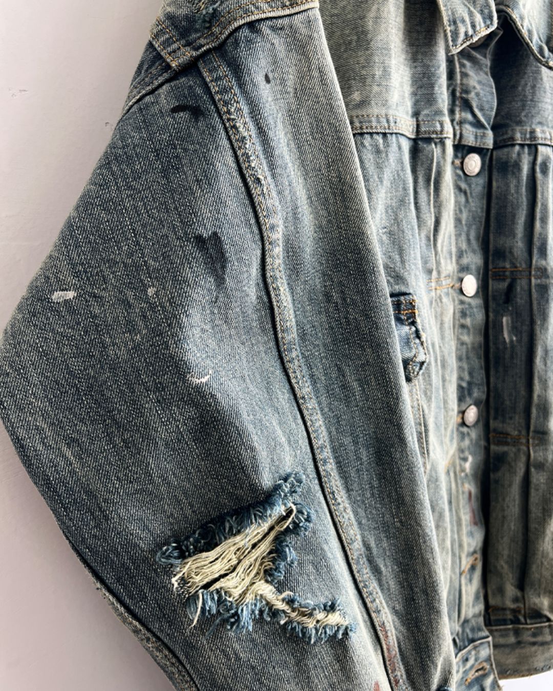 Destroy Denim Jacket　JK187