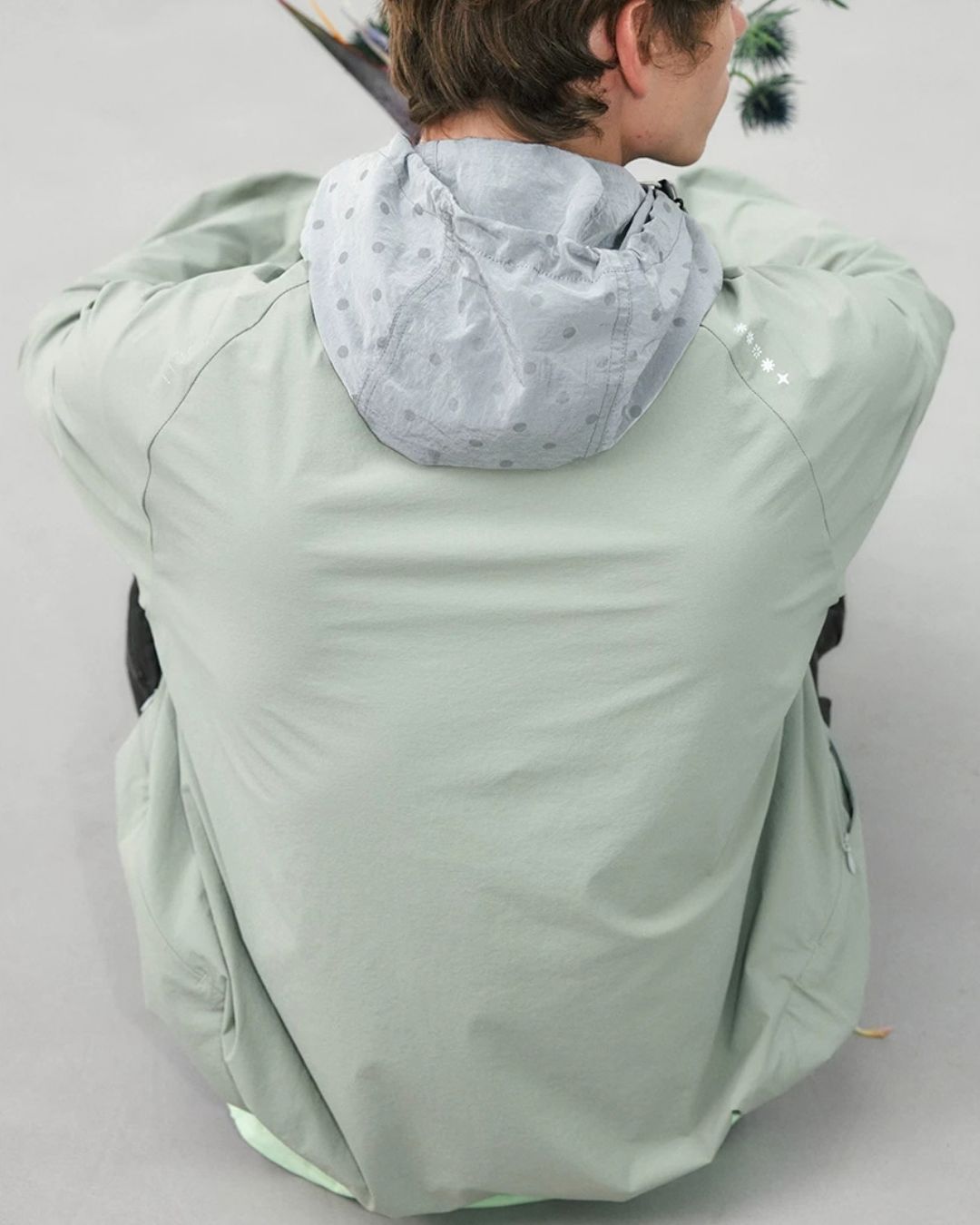 Layered Anorak Nylon Jacket　JK258