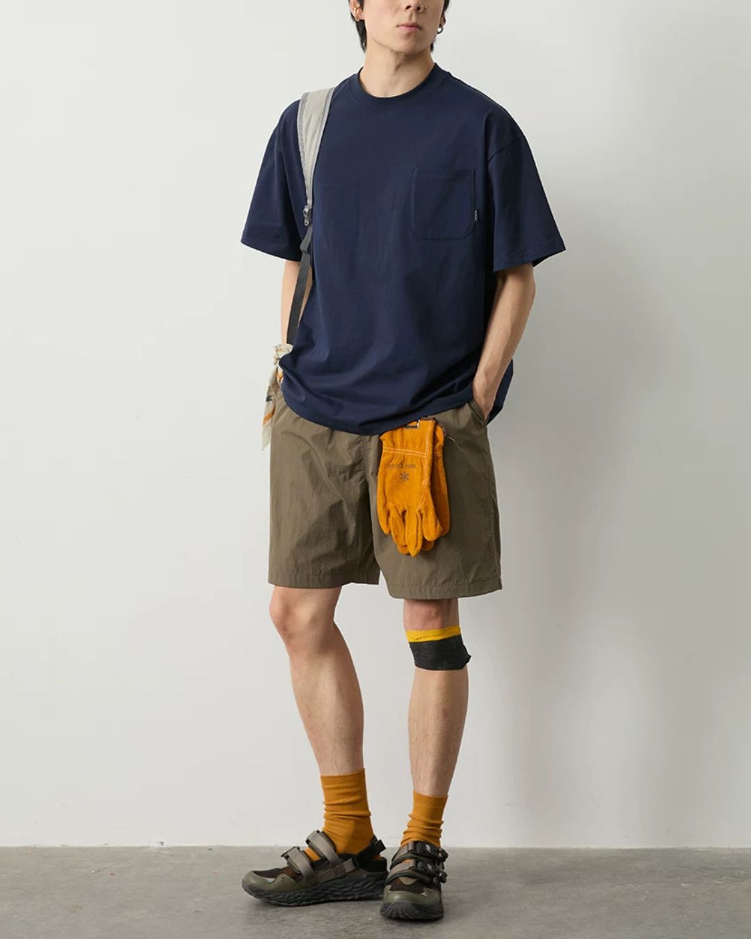 Drawstring Mesh Shorts　SP072