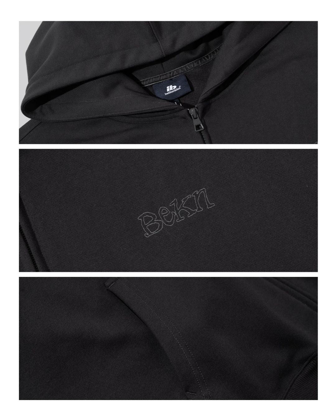 Sketch Graphic Zip Hoodie　HD089