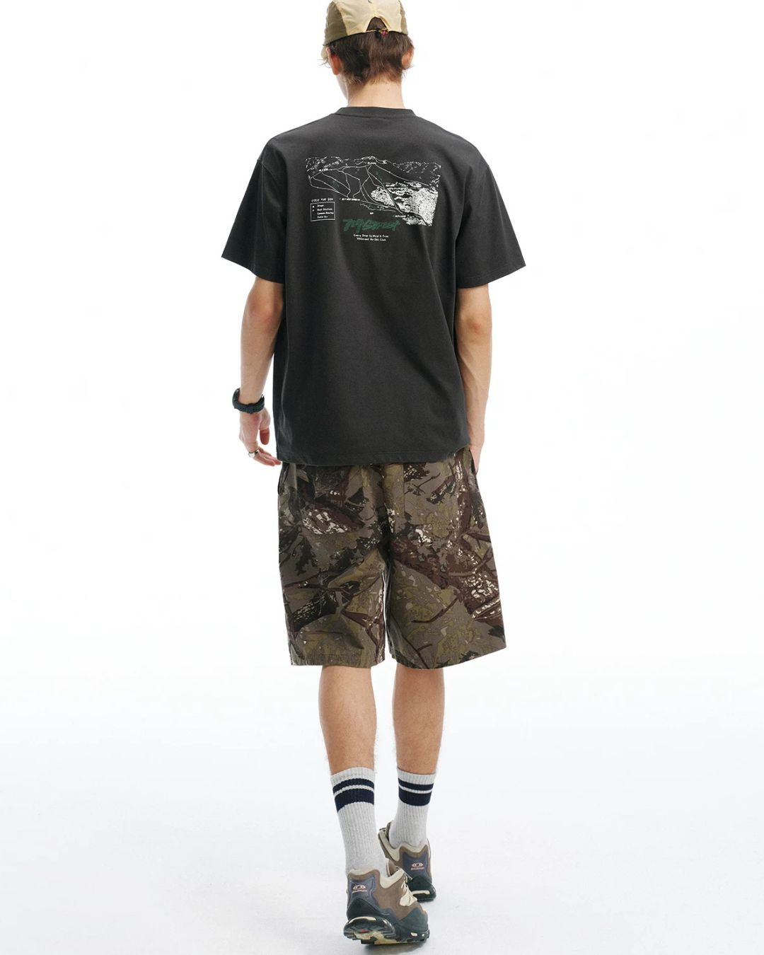 Map-Graphic  T-Shirt　ST220
