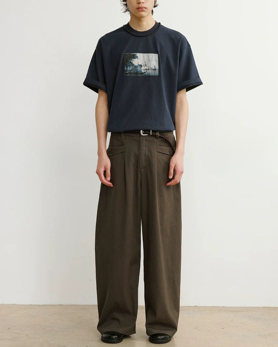 Landscape Painting T-shirt　ST197