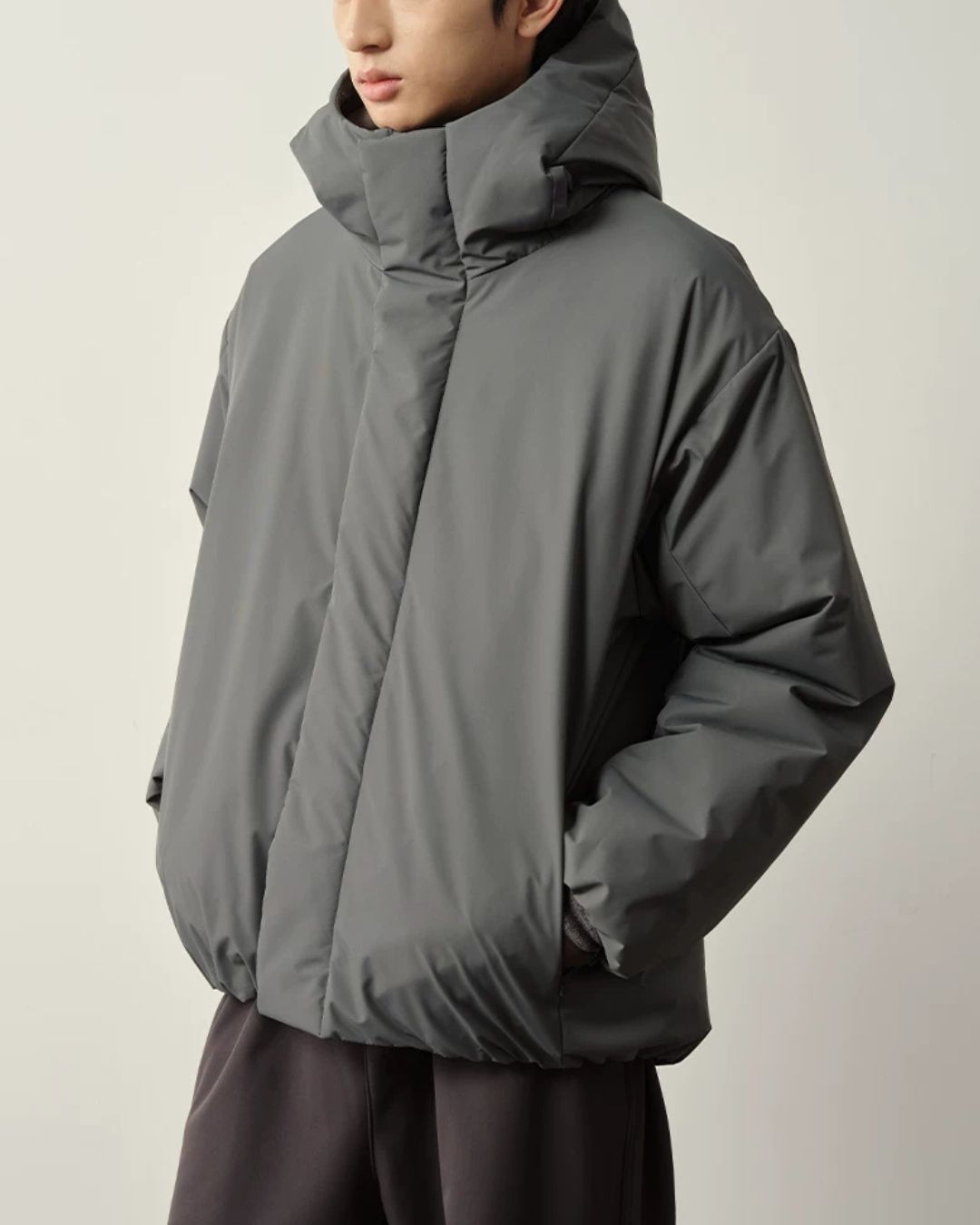 Padded Hooded Jacket　JK263