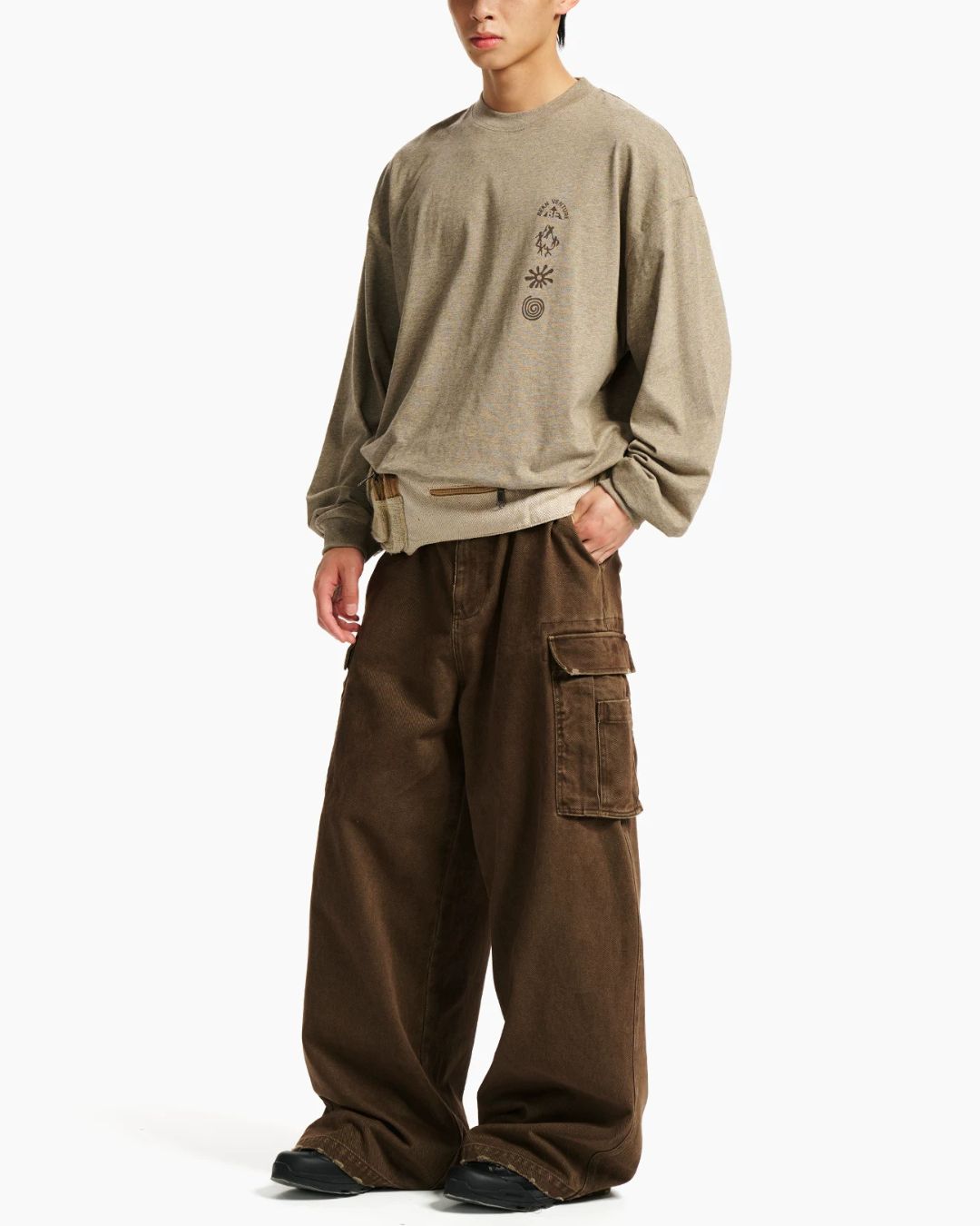 Vintage Wash Cargo Pants　CP062
