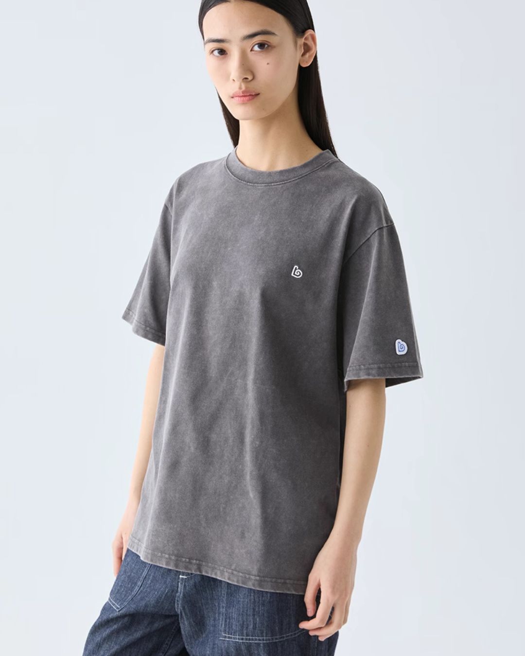 Washed Color T-shirt　ST088