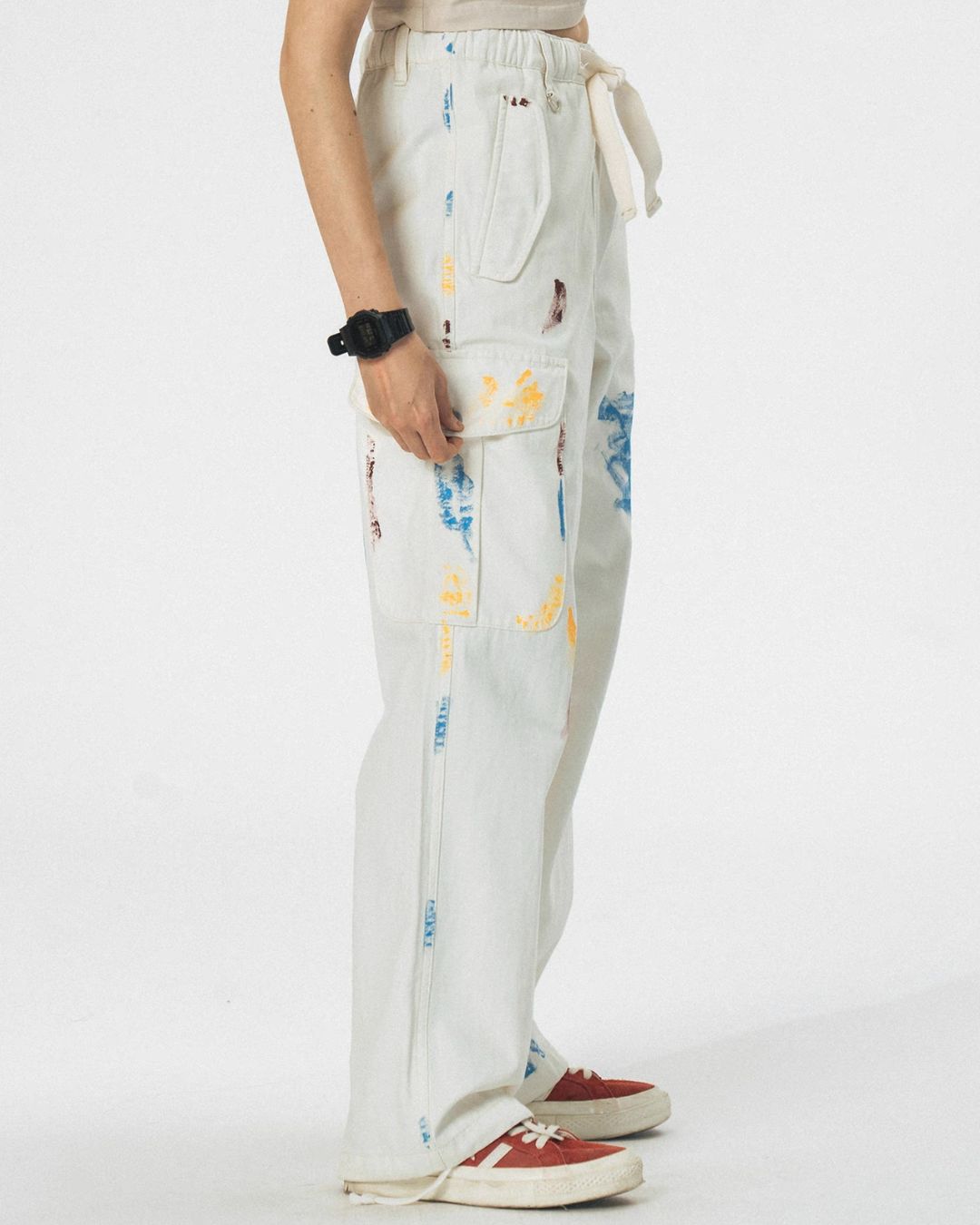 Painted Cargo Pants　WP066