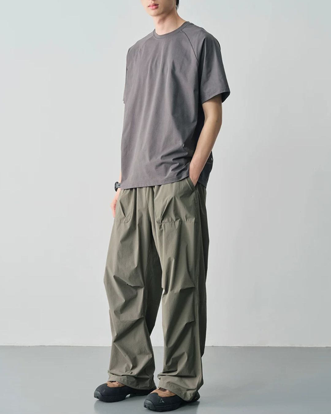 Reflective Raglan T-shirt　ST203