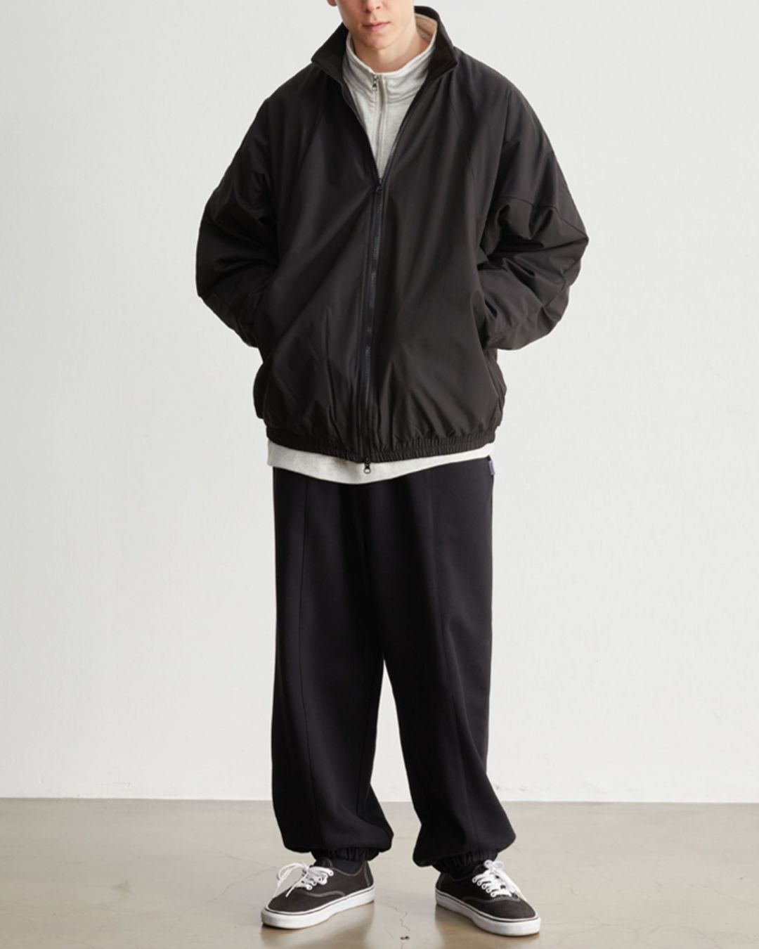 【10日以内お届け】Double Zipper Fleece Jacket　JK245