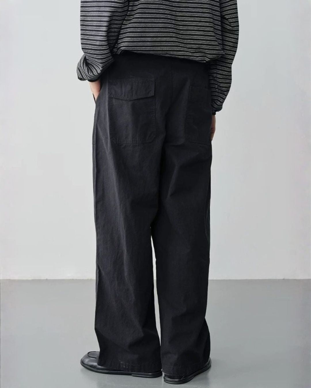 Linen Blend Baker Pants　WP118