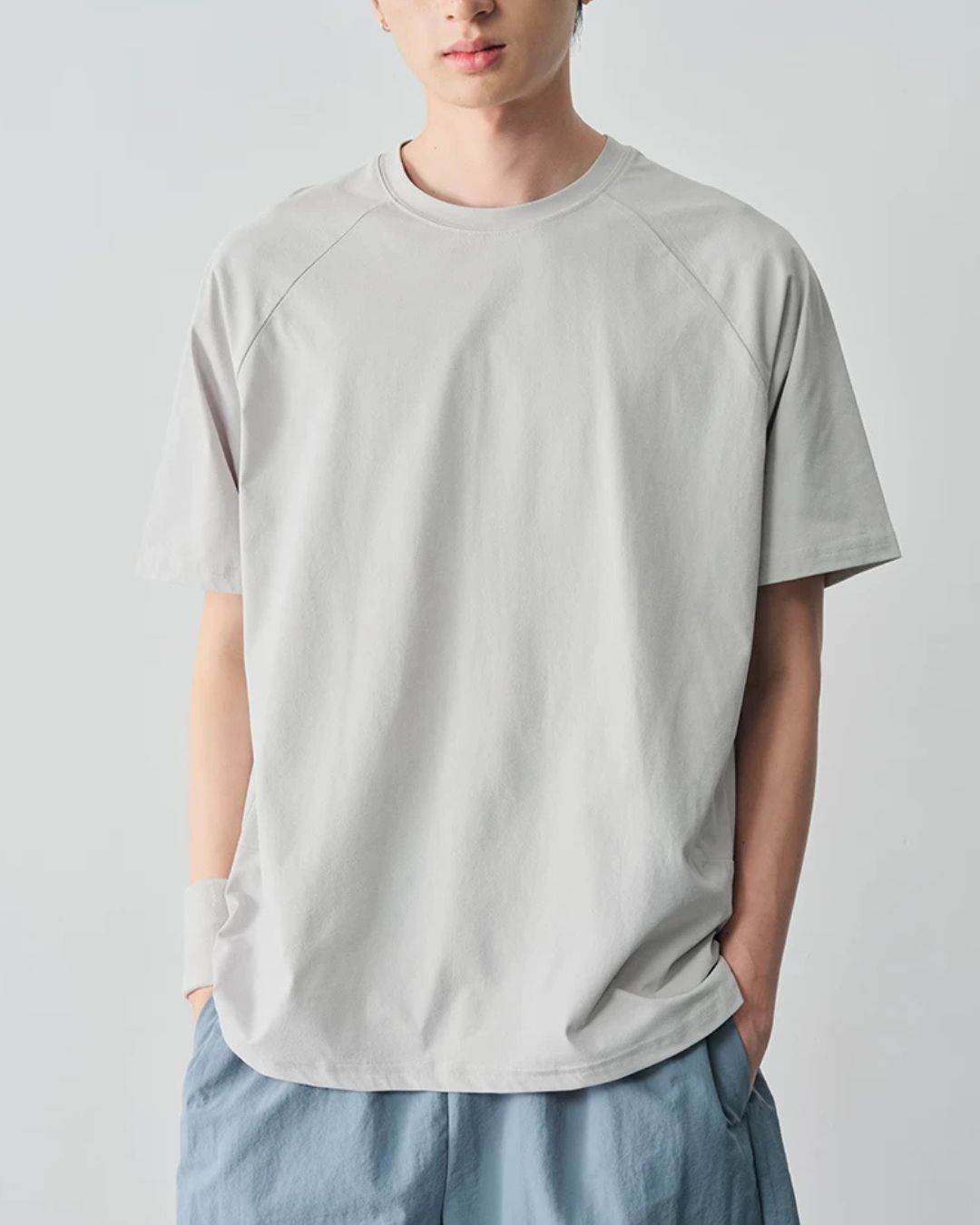 Reflective Raglan T-shirt　ST203