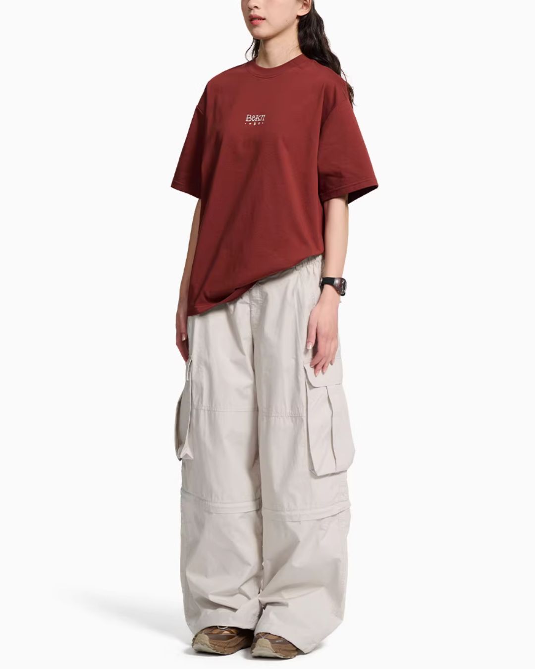 2-Way Wide Cargo Pants　WP096