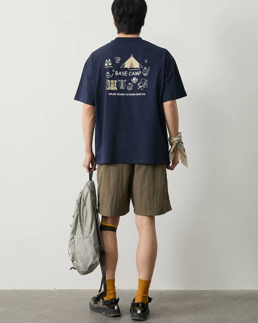 Drawstring Mesh Shorts　SP072