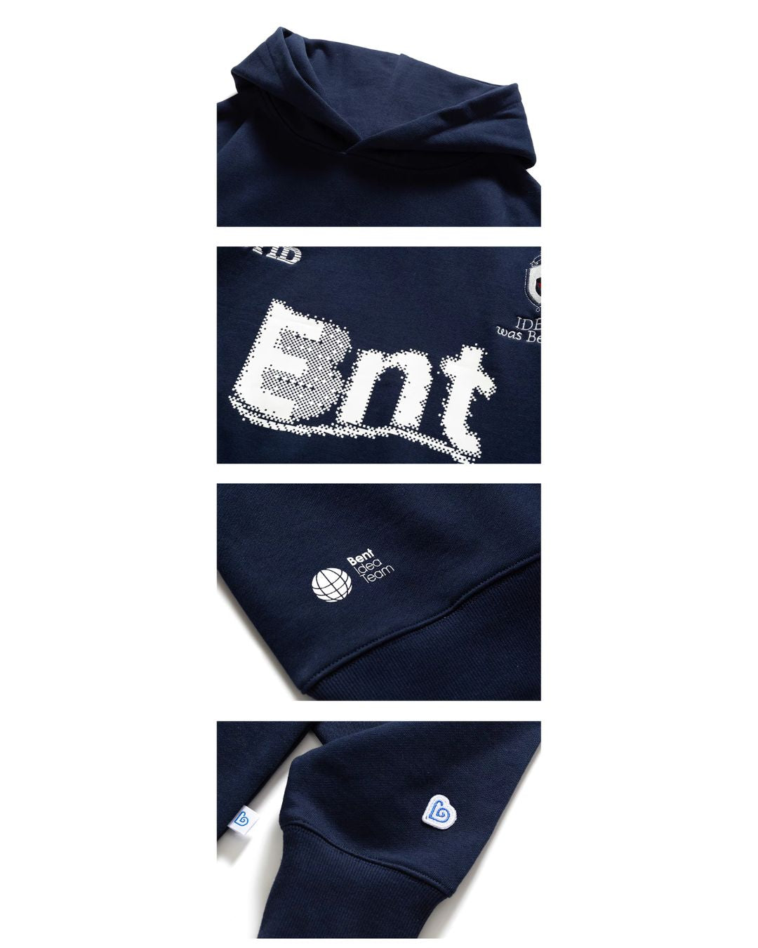 Lettered Uniform Hoodie　HD066