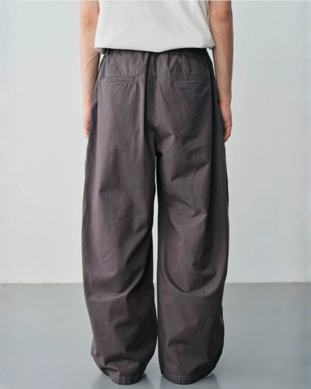 Structured Panel Wide Pants　WP115