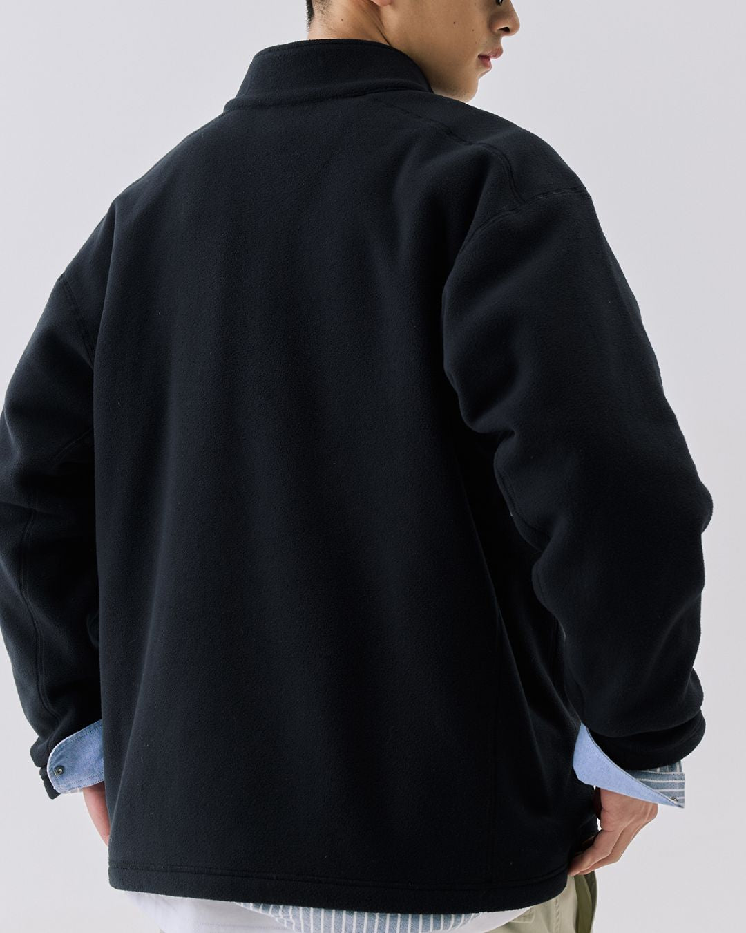 Fleece Half-zip Sweat　SW095