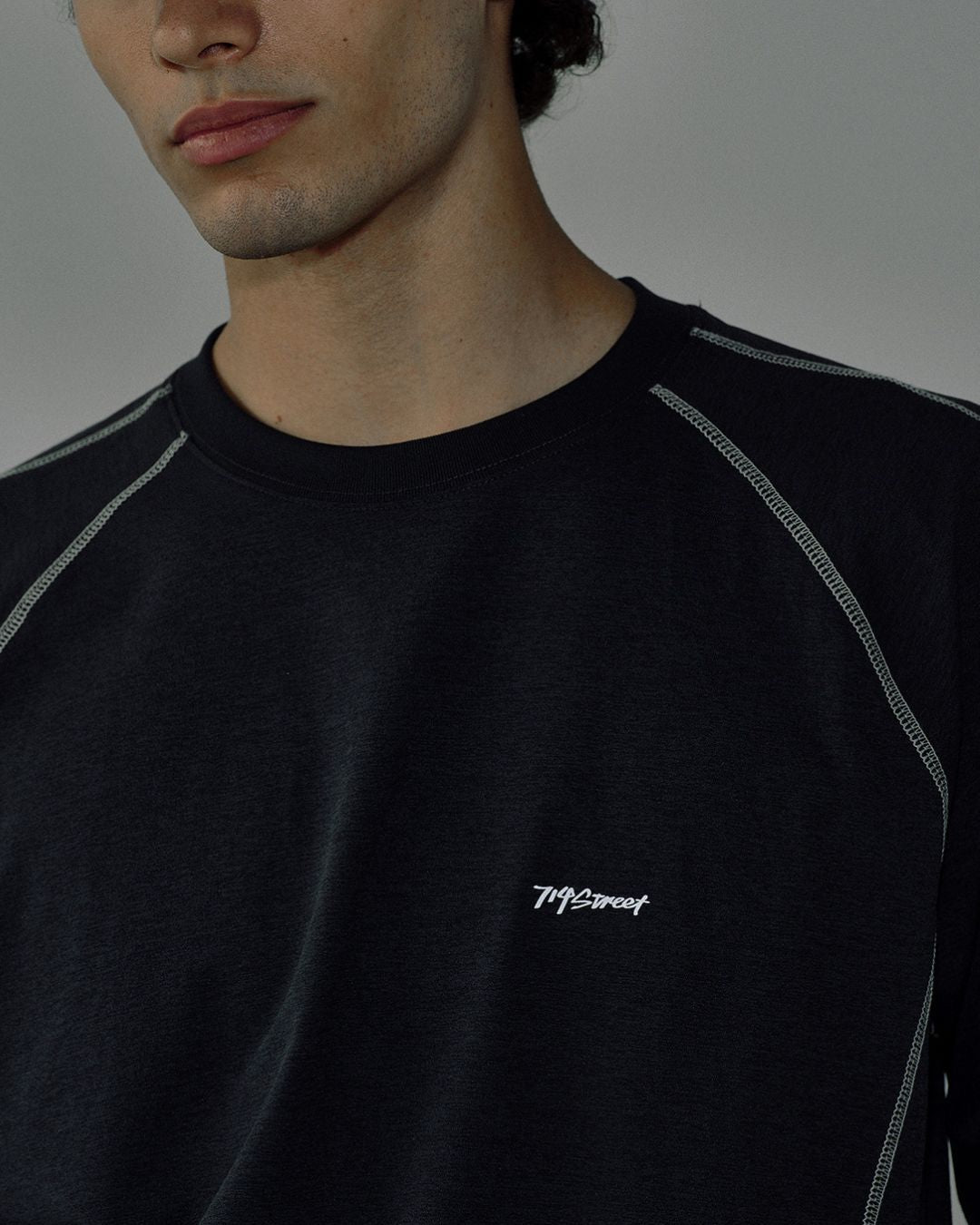 【10日以内お届け】Breathable Stitched T-shirt　LT080