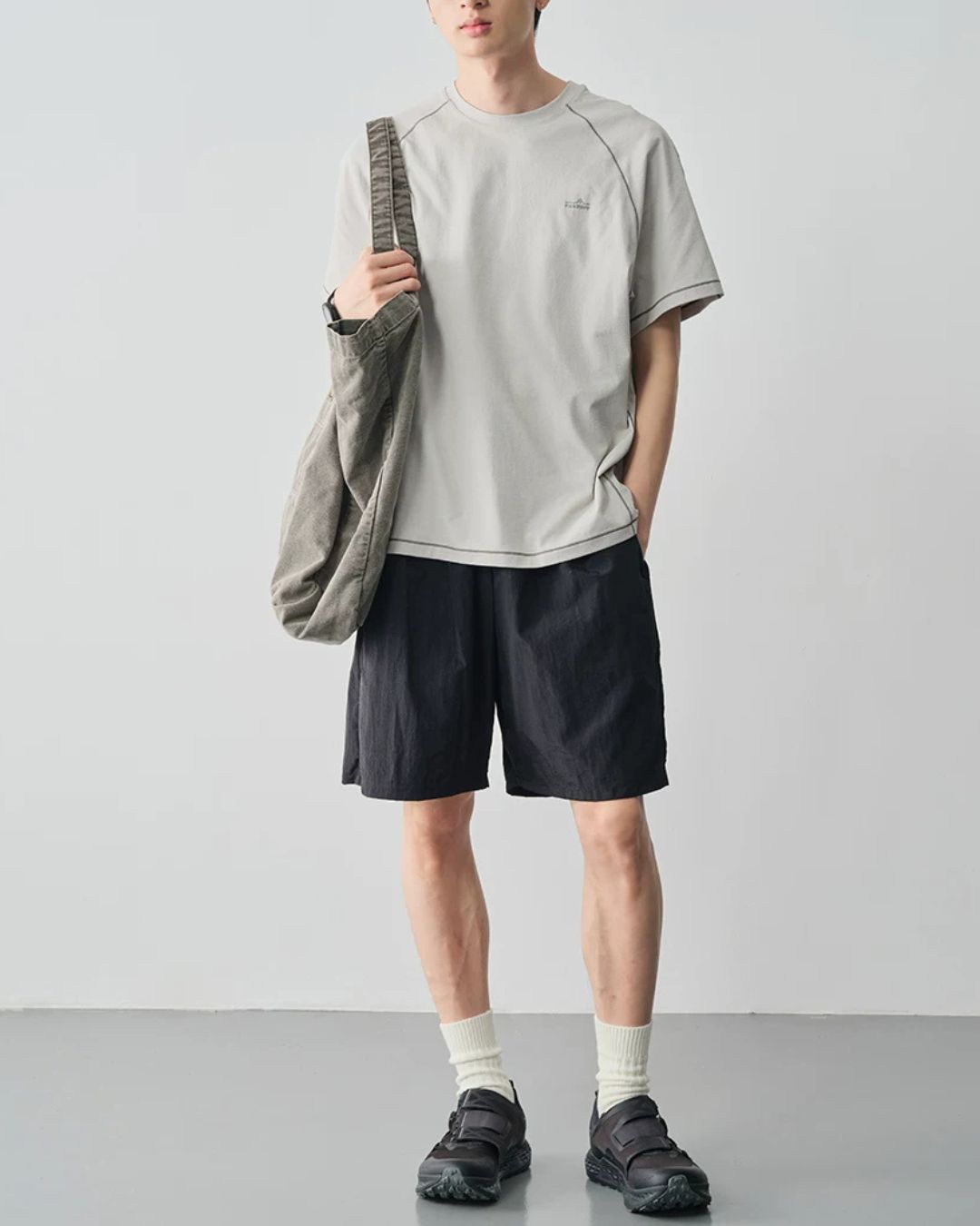 Washer Nylon Shorts　SP076