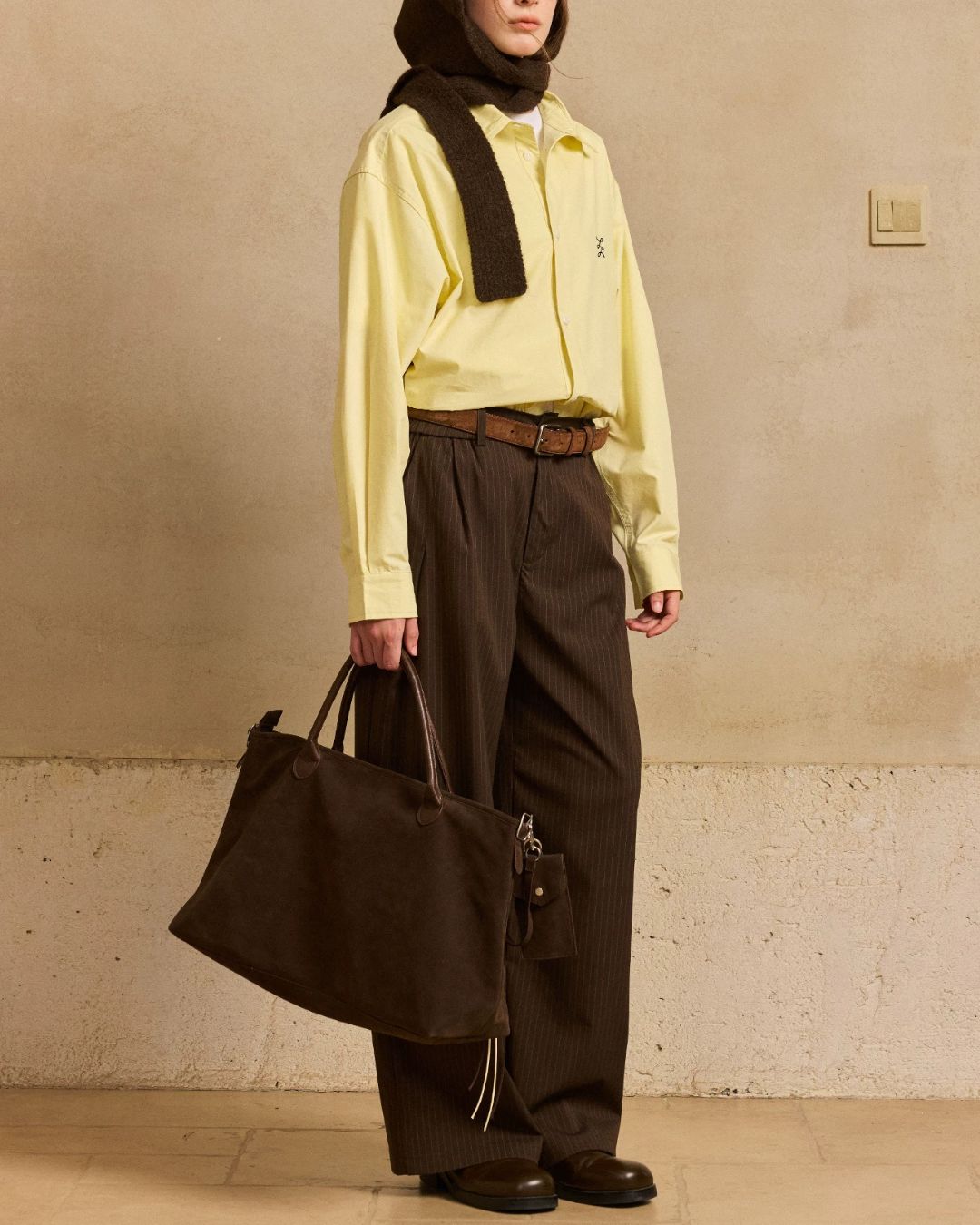 Multi-way Suede Tote Bag　BG017
