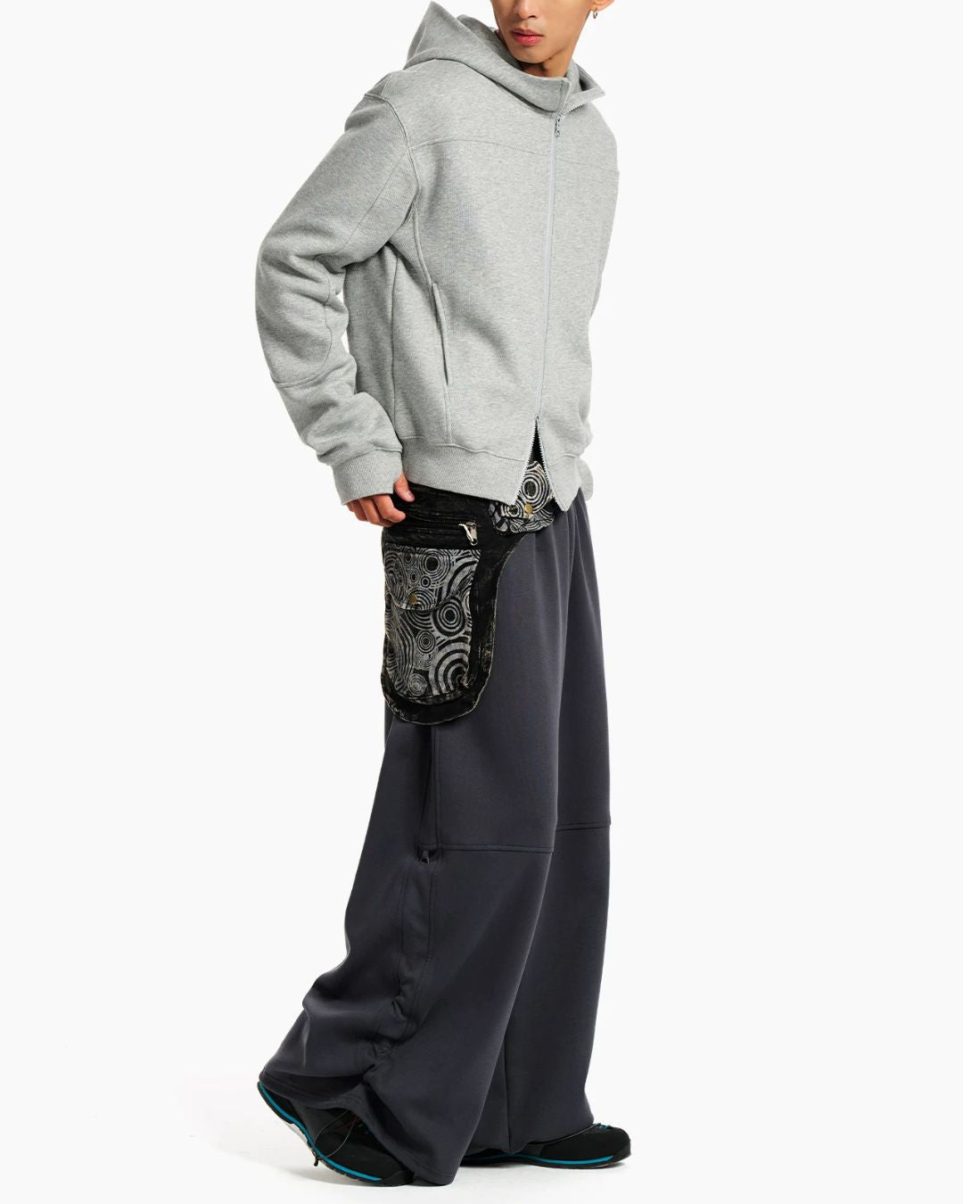 Shirred Wide Sweat Pants　WP127
