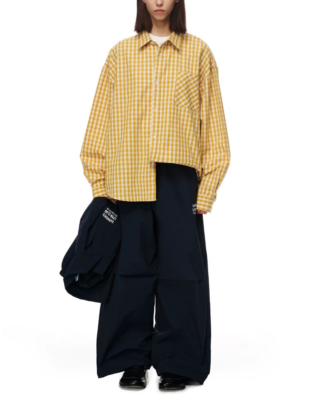 Panel Wide Track Pants　WP129