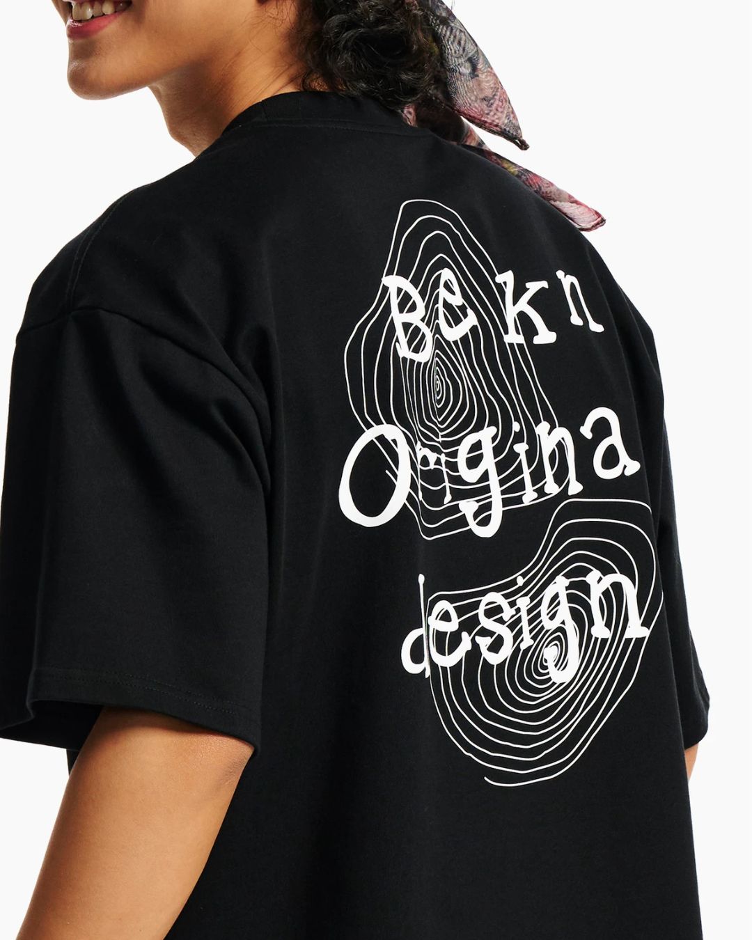 Topography Graphic T-Shirt　ST215