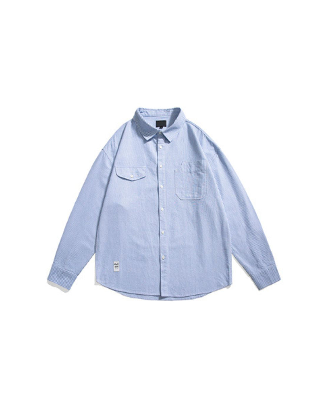 Cotton Pinstripe Shirt　LS039