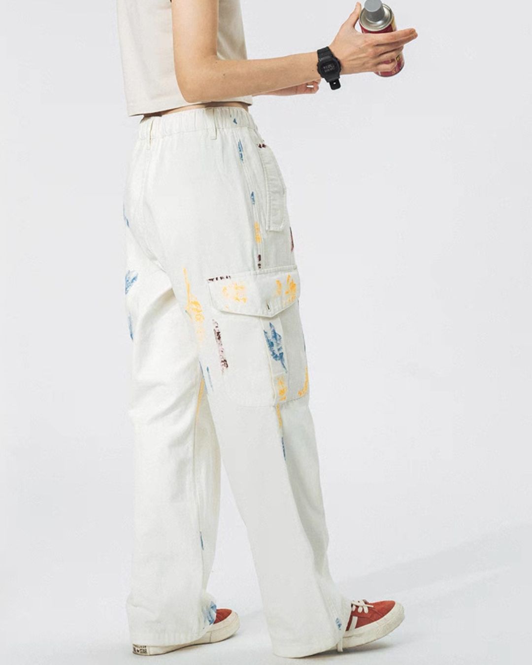 Painted Cargo Pants　WP066