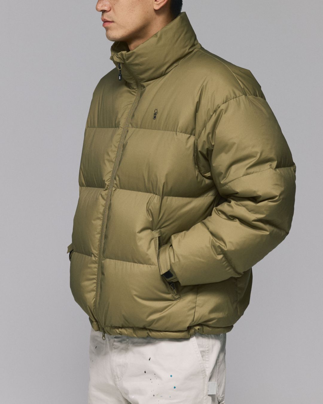 One-point White Goose Down  Jacket　DW020