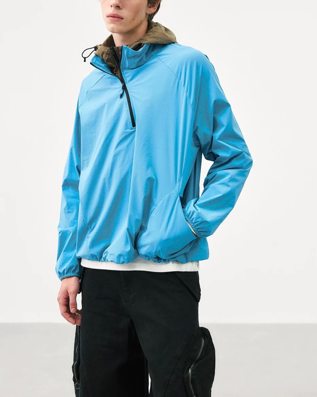 Layered Anorak Nylon Jacket　JK258