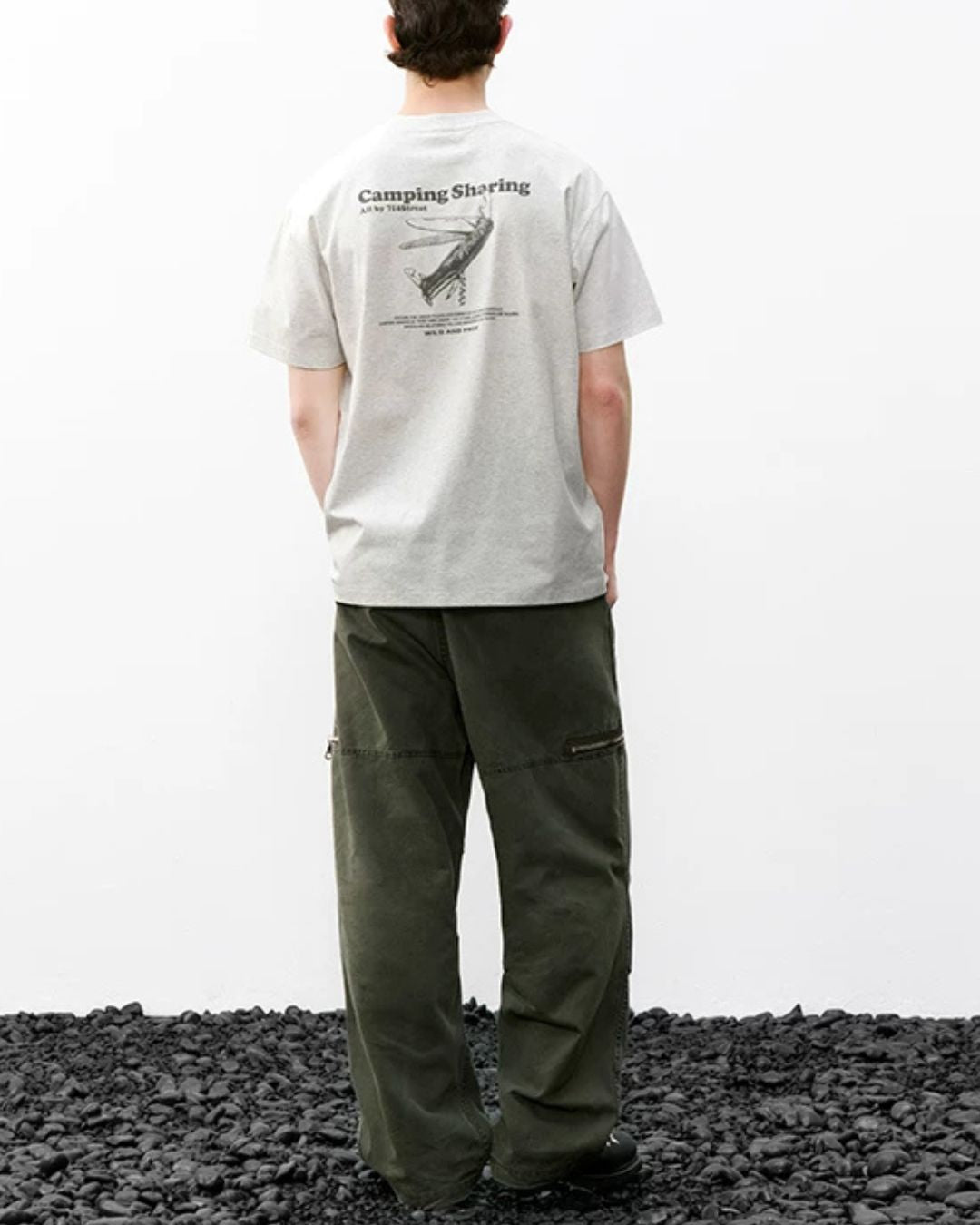 Camping-Graphic T-Shirt　ST221