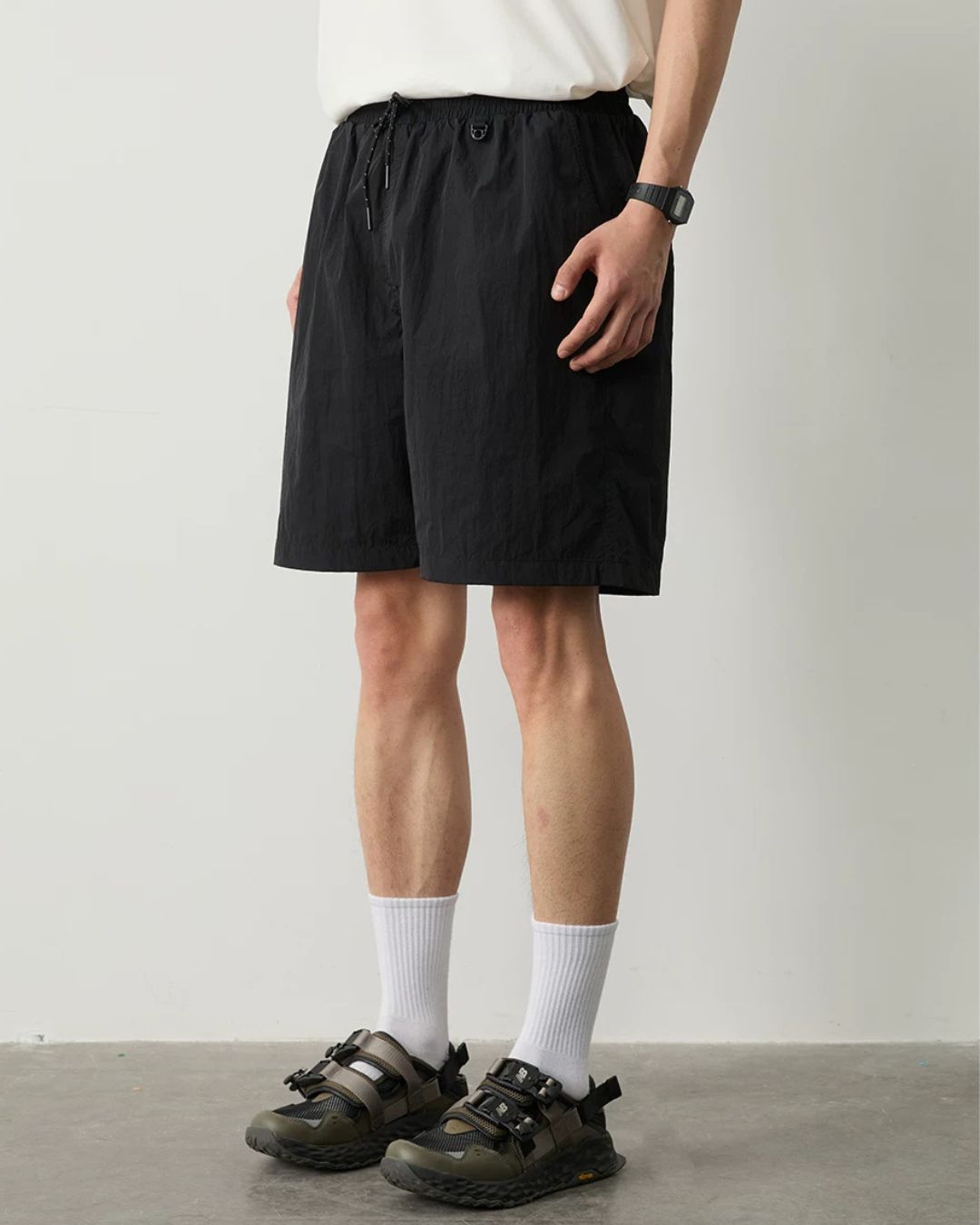 Drawstring Mesh Shorts　SP072