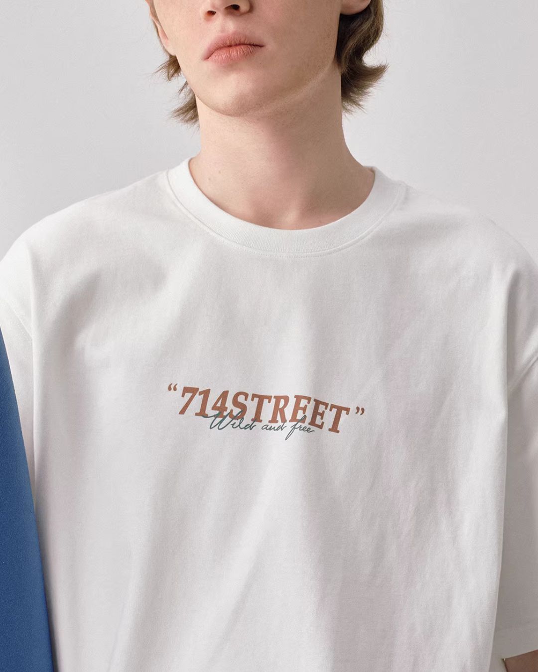 Surfing Back Print T-shirt　ST172