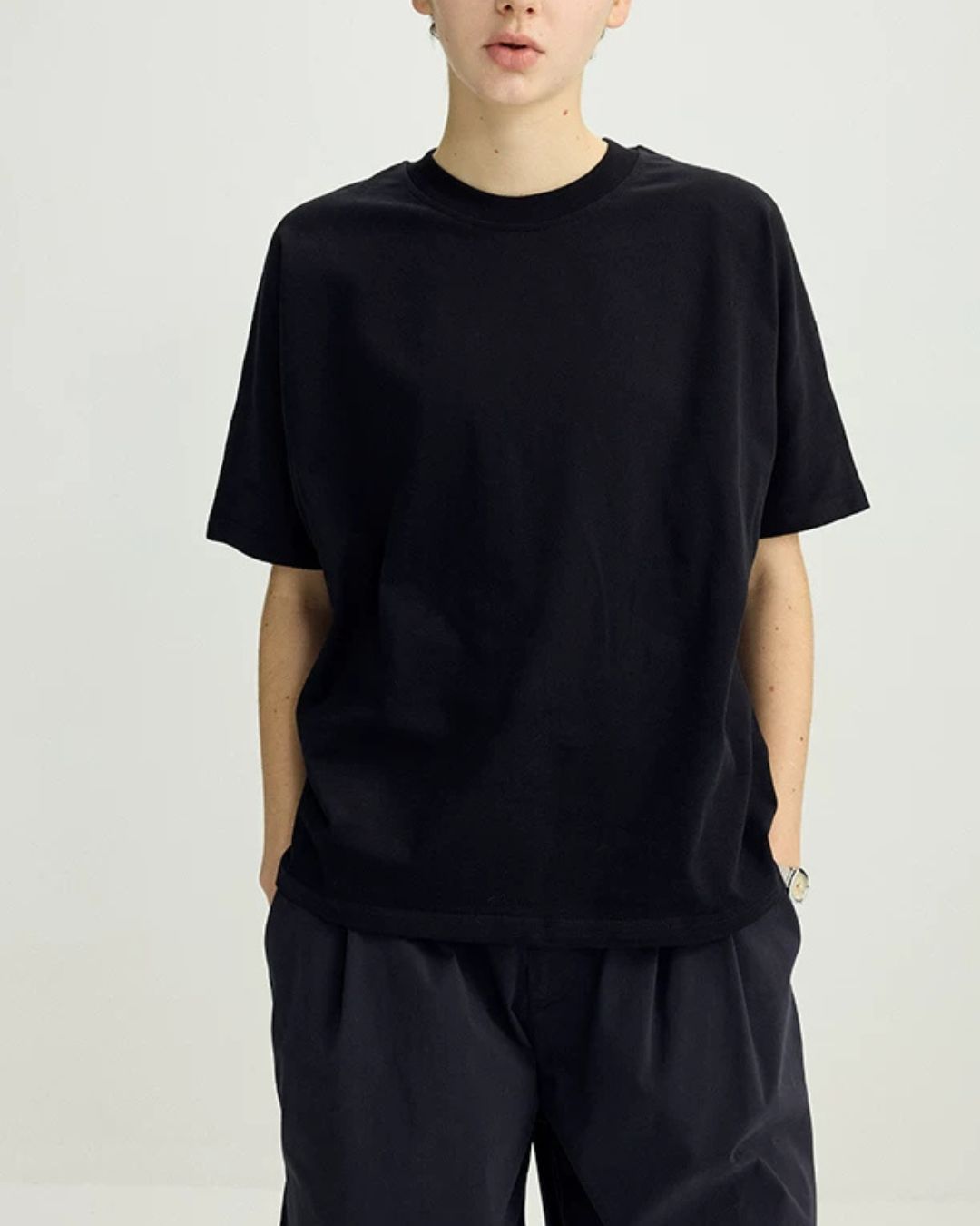 Cotton Dolman Sleeve T-shirt　ST185