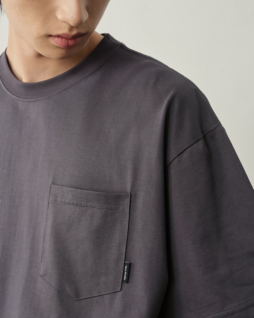 Pocket Drawstring Cool T-shirt　ST183