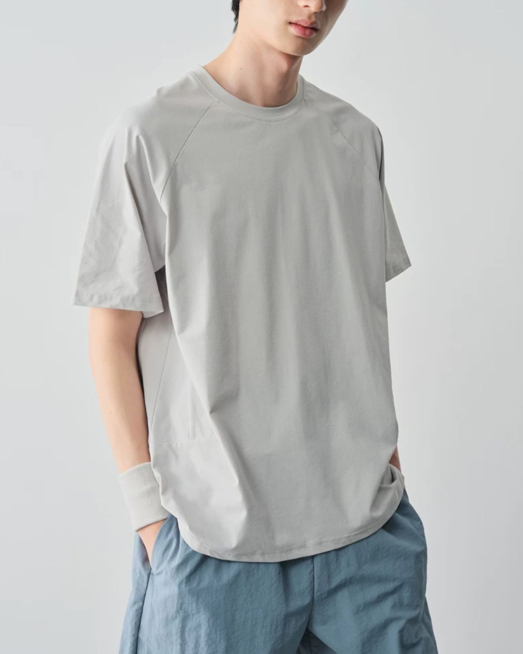 Reflective Raglan T-shirt　ST203
