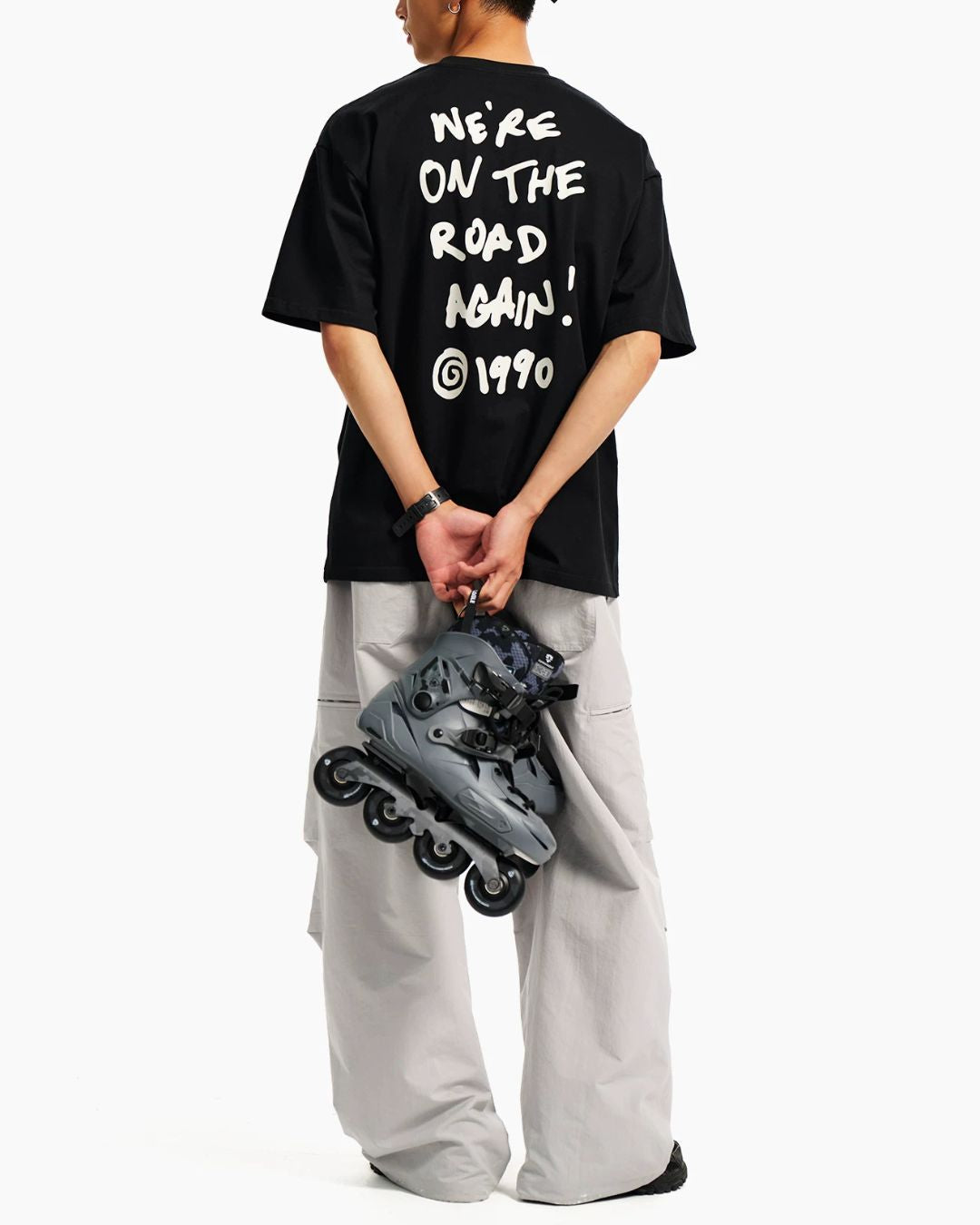 Handwritten Letter T-Shirt　ST214