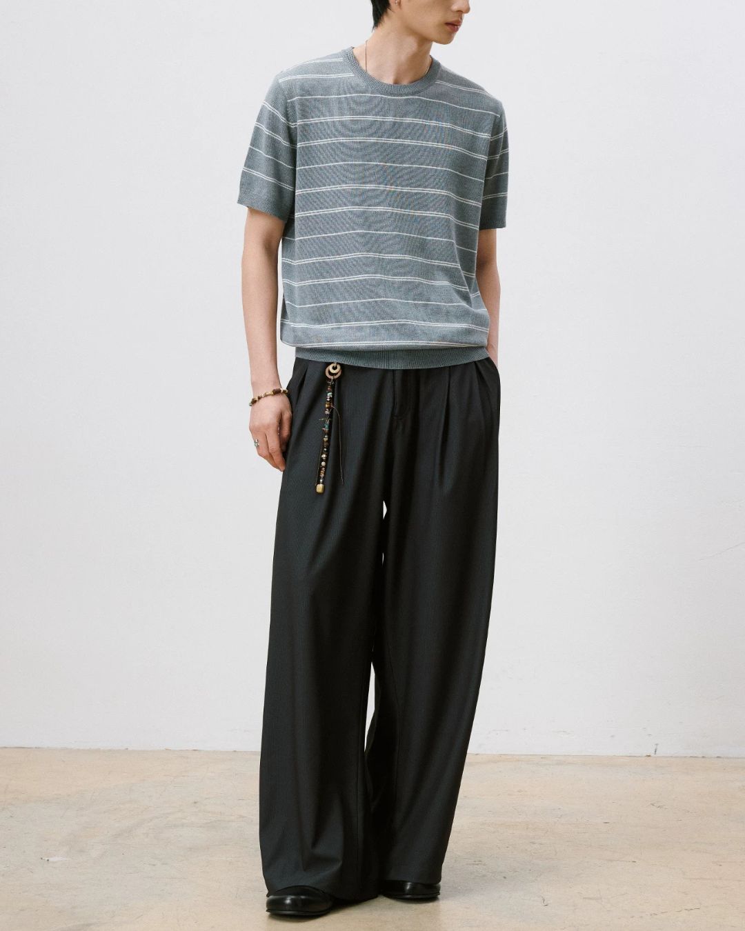 Pleated Cooling Slacks　SL002