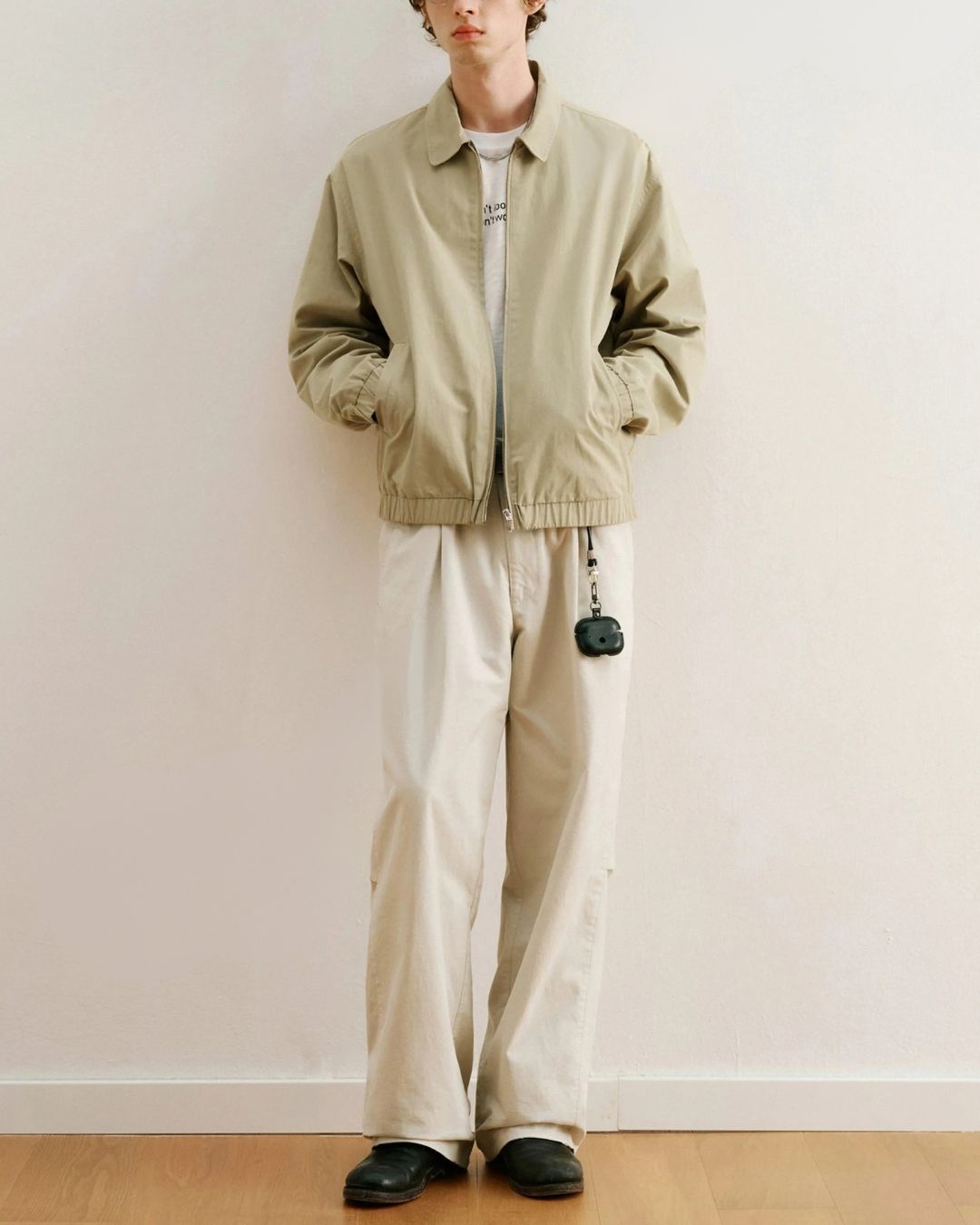 Washed Harrington Jacket　JK262
