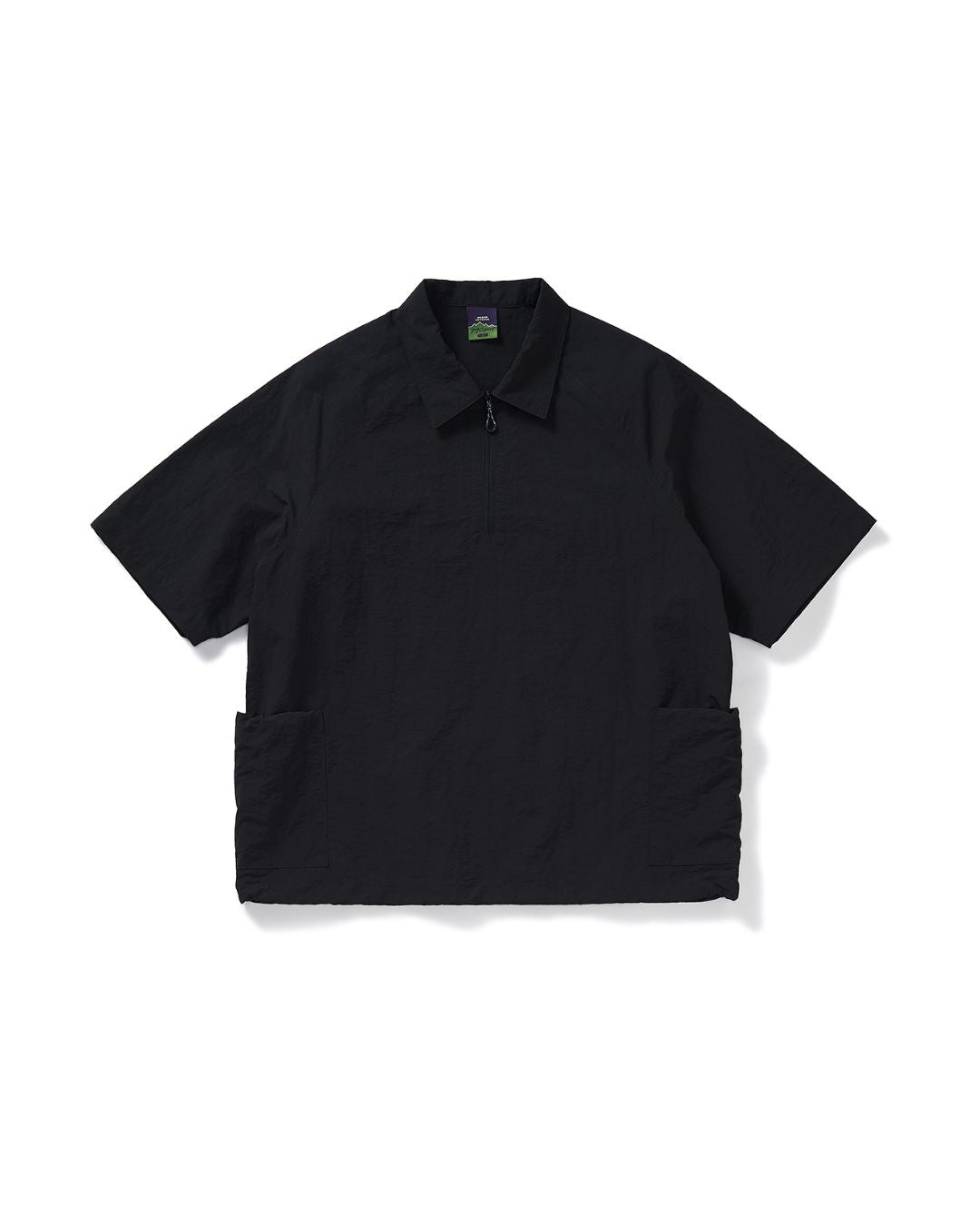 Nylon Half Zip Shirt　SS065