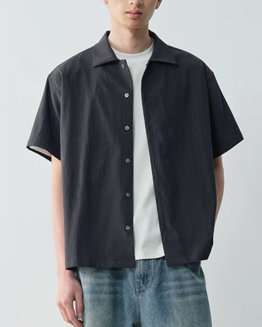 Draped Clean Fit Shirt　SS088