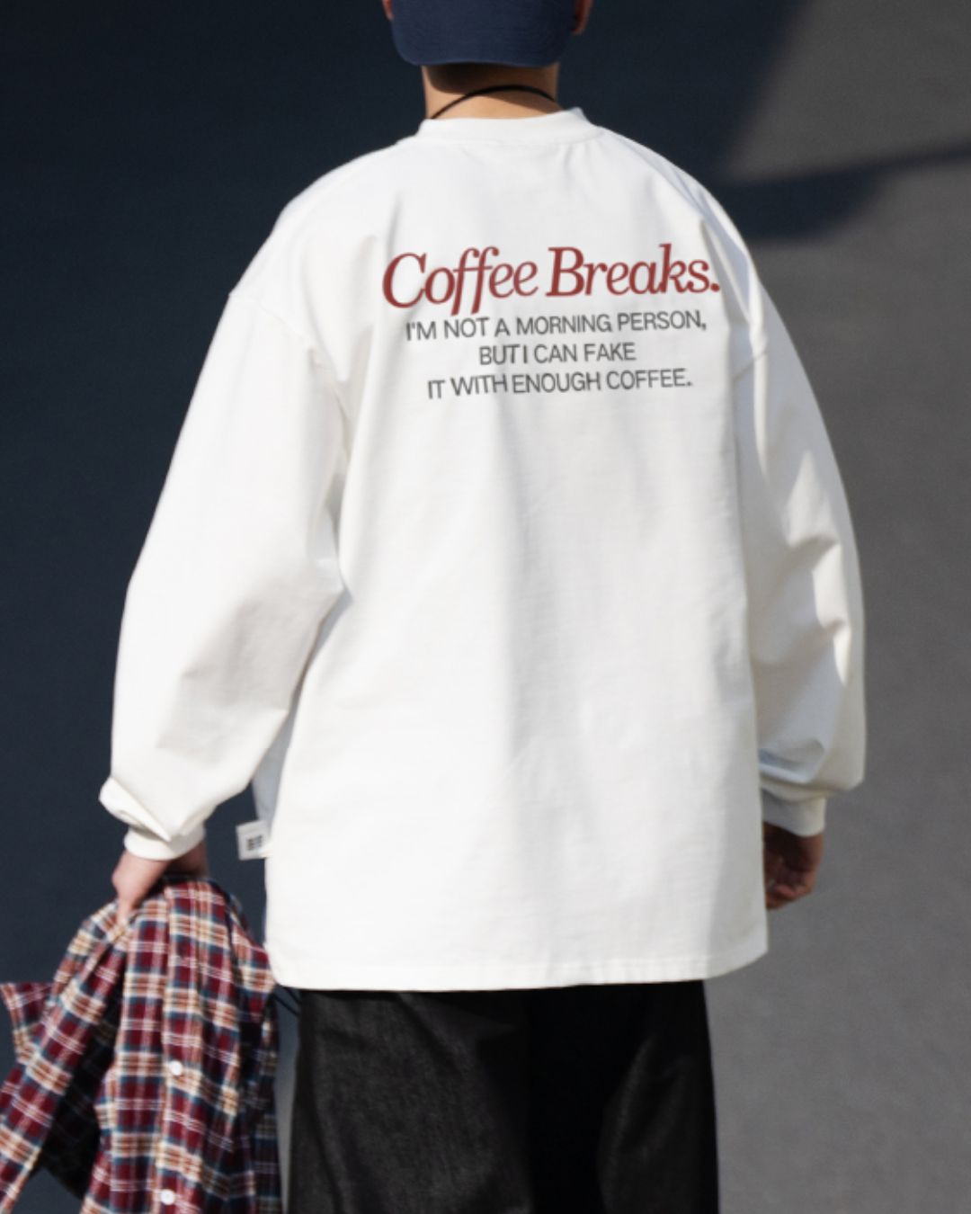 Coffee Breaks Relaxing T-shirt　LT068