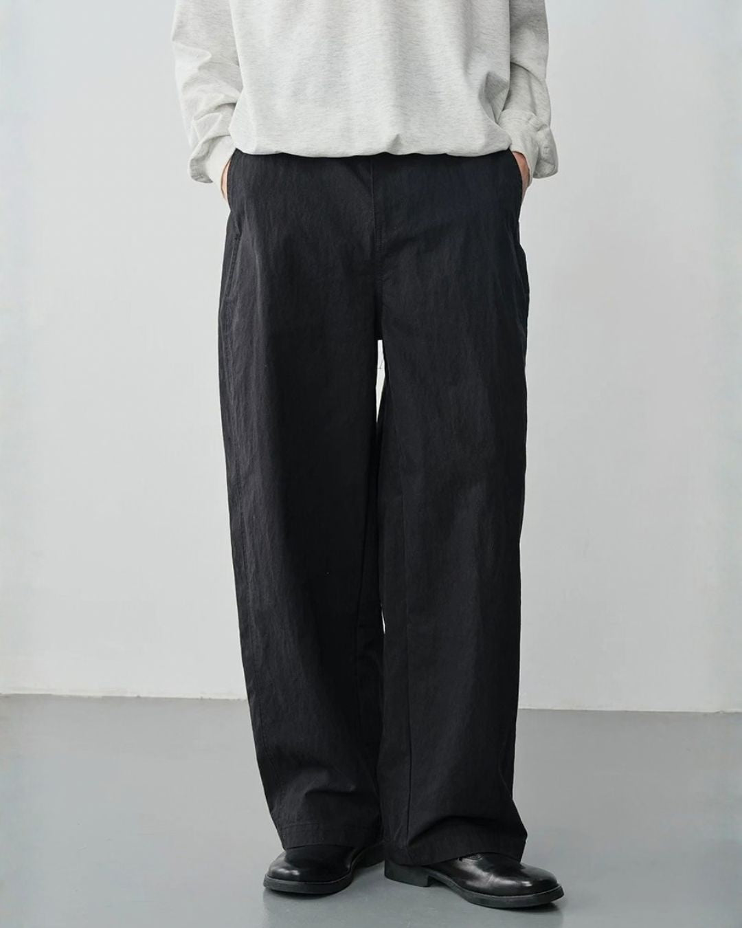 Cotton Blend Wide Pants　WP123