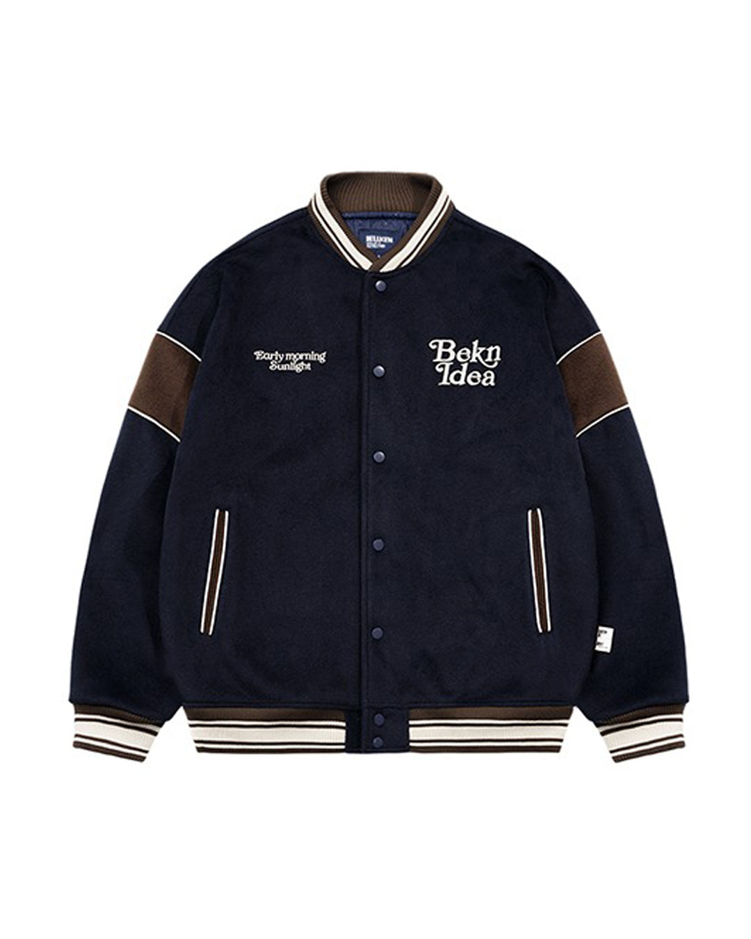 Bicolor Baseball Jacket　JK121