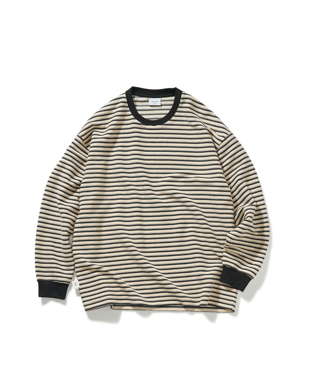 Terry Stripe Long Sleeve T-shirt　LT063