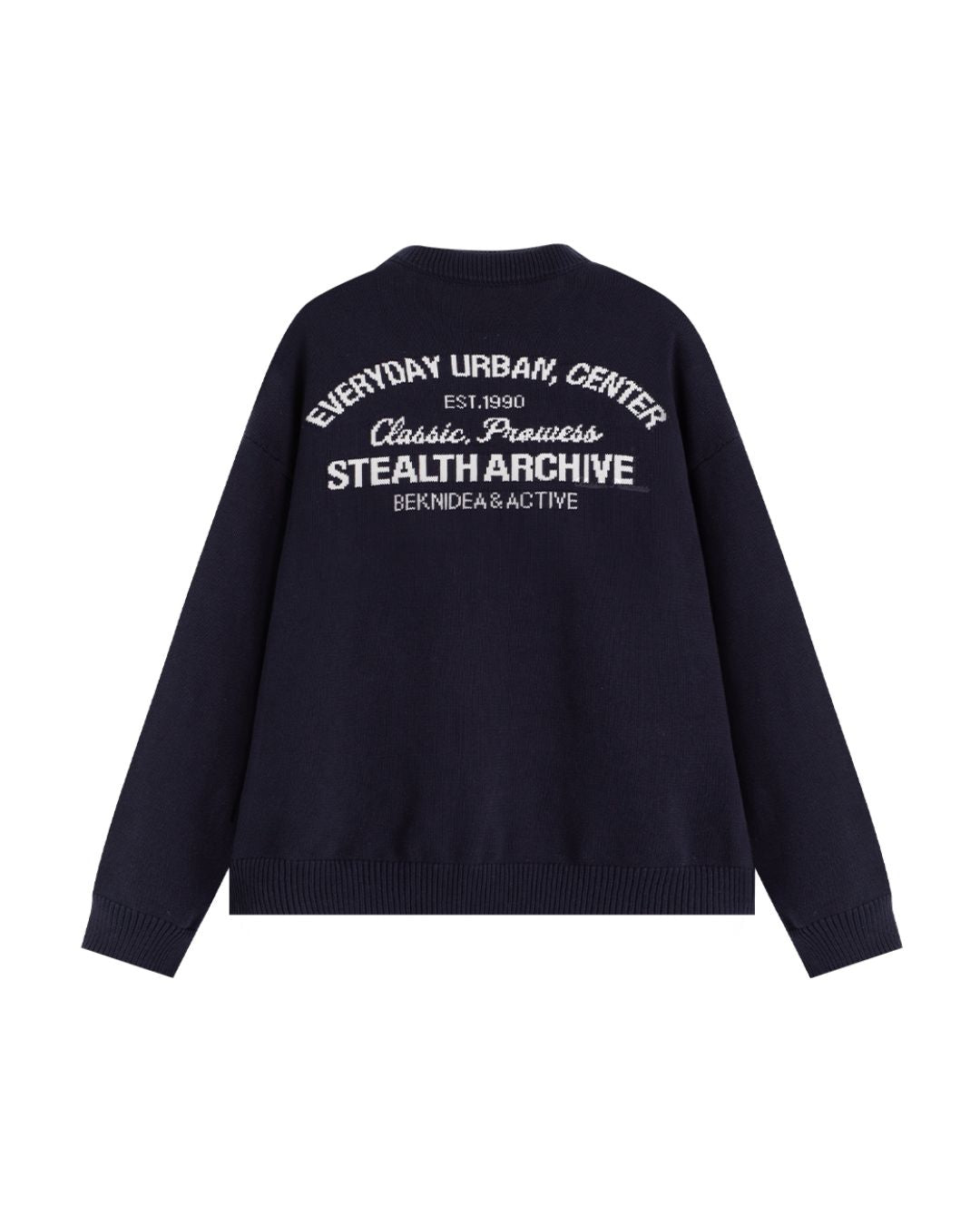 Jacquard Logo Sweater　KN050