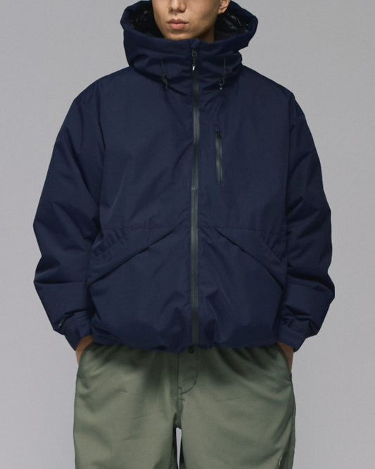 Hooded White Goose Down Jacket　DW021