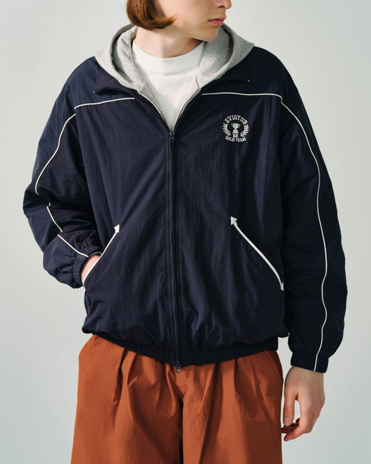 Nylon Retro Sports Jacket　JK224